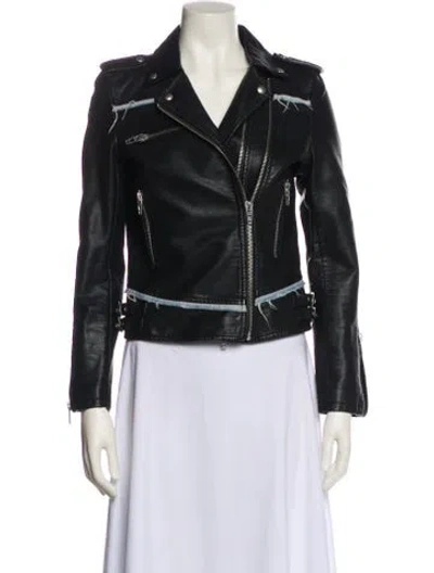 Pre-owned Blanknyc Biker Jacket In Black