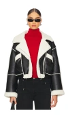 Blanknyc Black & White Jacket In Mountain View