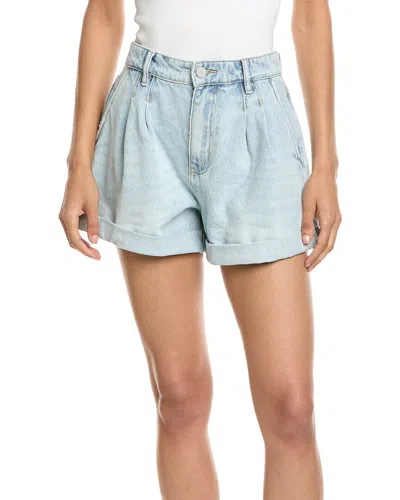 Blanknyc Blank Nyc All I Ask Light Blue Pleated Short