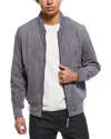Blanknyc Blank Nyc Back In The Saddle Again Suede Jacket In Gray
