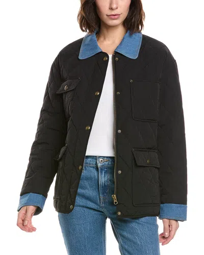 Blanknyc Blank Nyc Barn Charm Jacket In Black