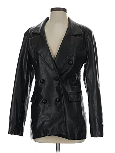 Pre-owned Blanknyc Blank Nyc Blazer Jacket In Black