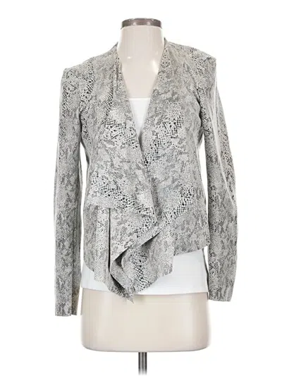 Pre-owned Blanknyc Blank Nyc Blazer Jacket In Silver
