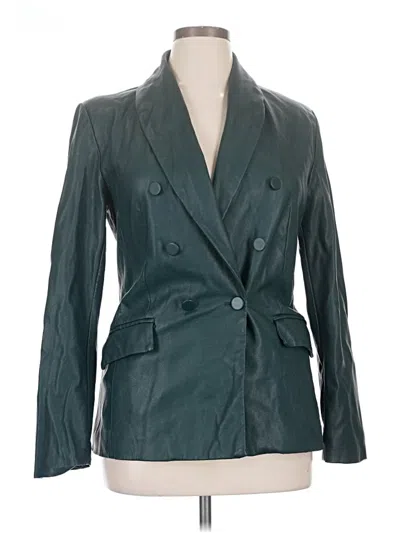 Pre-owned Blanknyc Blank Nyc Blazer Jacket In Teal
