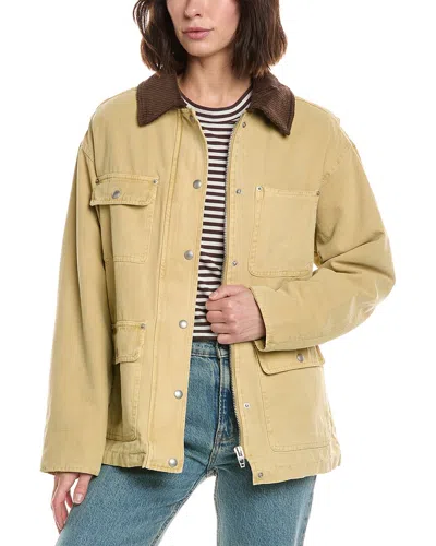 Blanknyc Blank Nyc Breaking Camp Jacket In Neutral