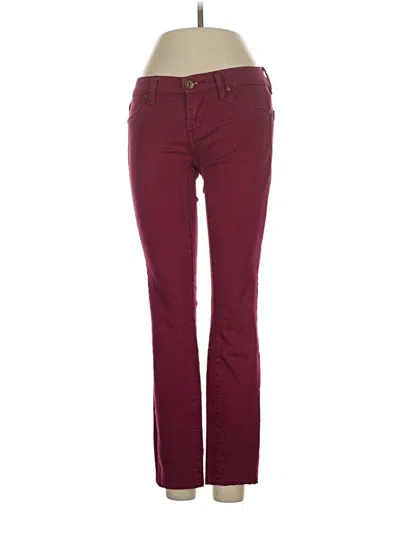 Pre-owned Blanknyc Blank Nyc Casual Pants In Burgundy
