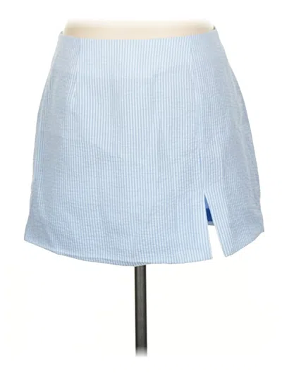 Pre-owned Blanknyc Blank Nyc Casual Skirt In Blue