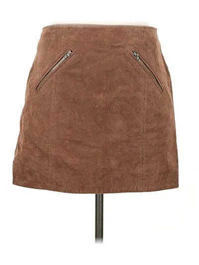 Pre-owned Blanknyc Blank Nyc Casual Skirt In Brown