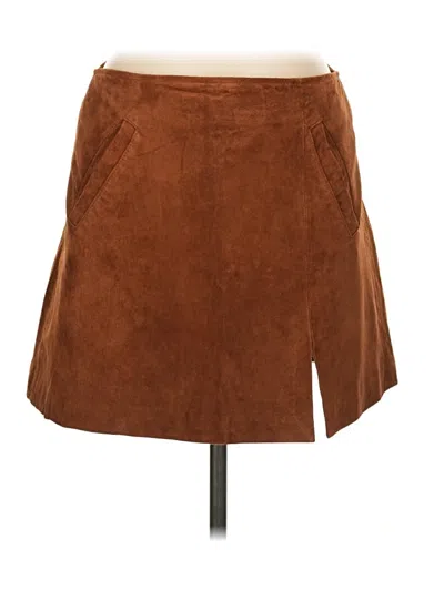 Pre-owned Blanknyc Blank Nyc Casual Skirt In Brown