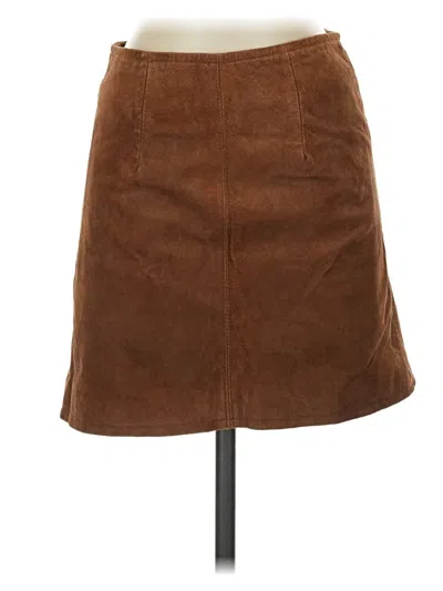 Pre-owned Blanknyc Blank Nyc Casual Skirt In Brown