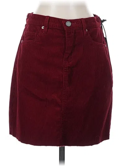 Pre-owned Blanknyc Blank Nyc Casual Skirt In Burgundy