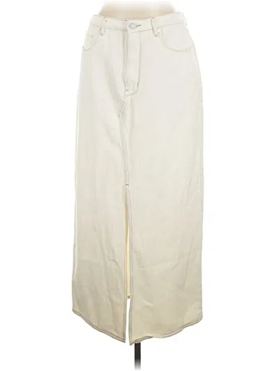 Pre-owned Blanknyc Blank Nyc Casual Skirt In Ivory
