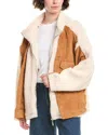 Blanknyc Blank Nyc Catch Me Outside Trucker Jacket In Brown