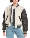 Blanknyc Colorblocked Faux Fur Bomber Jacket In Multi