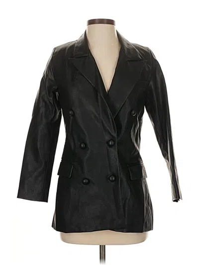 Pre-owned Blanknyc Blank Nyc Coat In Black