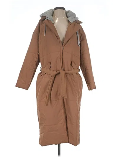 Pre-owned Blanknyc Blank Nyc Coat In Brown