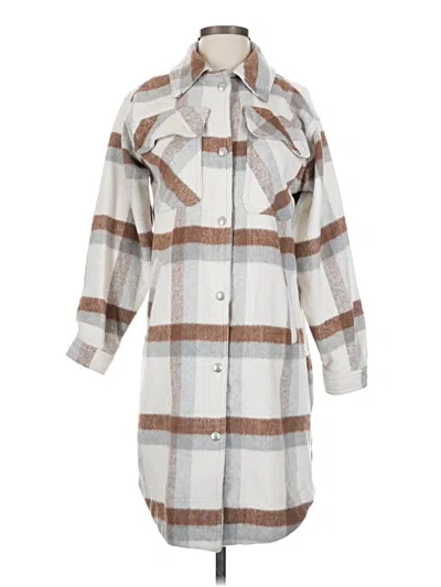 Pre-owned Blanknyc Blank Nyc Coat In Gray