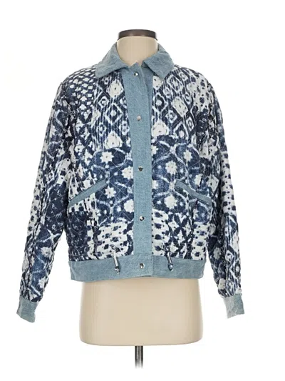 Pre-owned Blanknyc Blank Nyc Denim Jacket In Blue