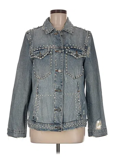 Pre-owned Blanknyc Blank Nyc Denim Jacket In Blue