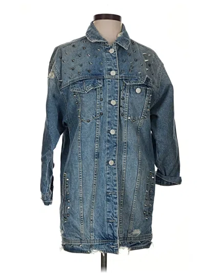 Pre-owned Blanknyc Blank Nyc Denim Jacket In Blue