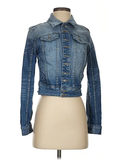 Pre-owned Blanknyc Blank Nyc Denim Jacket In Blue
