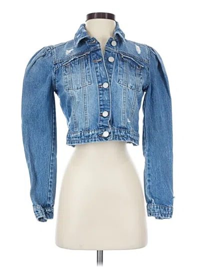 Pre-owned Blanknyc Blank Nyc Denim Jacket In Blue
