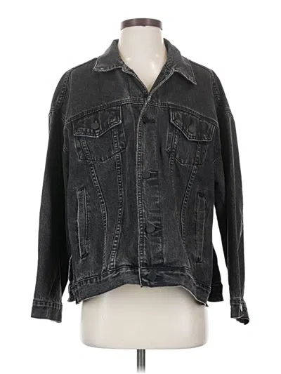 Pre-owned Blanknyc Blank Nyc Denim Jacket In Gray