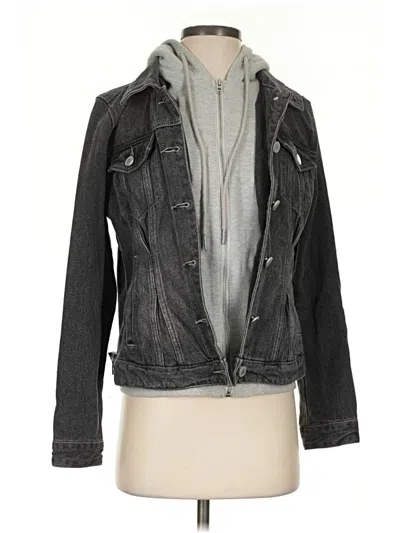 Pre-owned Blanknyc Blank Nyc Denim Jacket In Gray