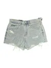Blanknyc Blank Nyc Denim Shorts In Animal Print