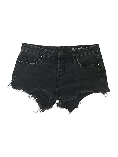 Pre-owned Blanknyc Blank Nyc Denim Shorts In Black