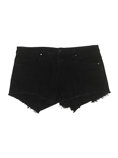 Pre-owned Blanknyc Blank Nyc Denim Shorts In Black