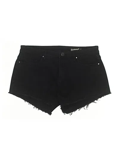 Pre-owned Blanknyc Blank Nyc Denim Shorts In Black