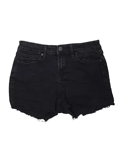 Pre-owned Blanknyc Blank Nyc Denim Shorts In Black