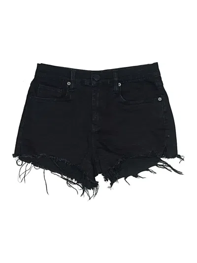 Pre-owned Blanknyc Blank Nyc Denim Shorts In Black