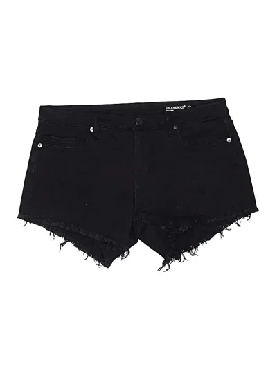 Pre-owned Blanknyc Blank Nyc Denim Shorts In Black