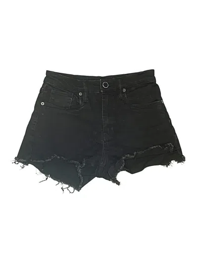 Pre-owned Blanknyc Blank Nyc Denim Shorts In Black