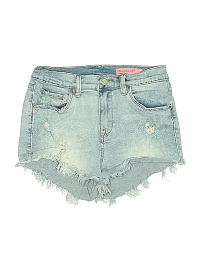 Pre-owned Blanknyc Kids' Blank Nyc Denim Shorts In Blue