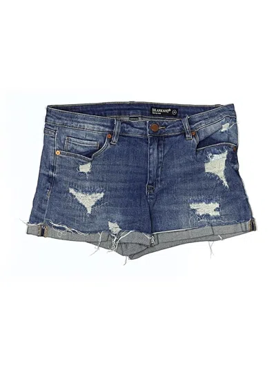 Pre-owned Blanknyc Blank Nyc Denim Shorts In Blue