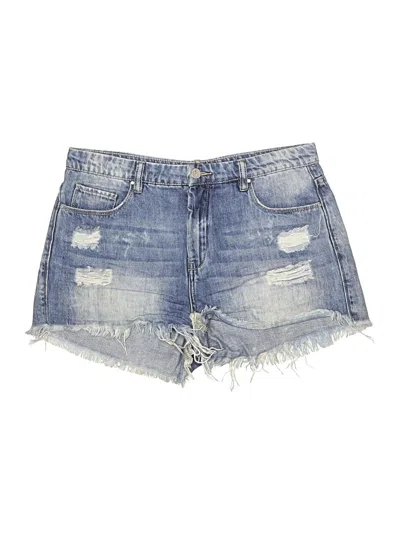 Pre-owned Blanknyc Blank Nyc Denim Shorts In Blue