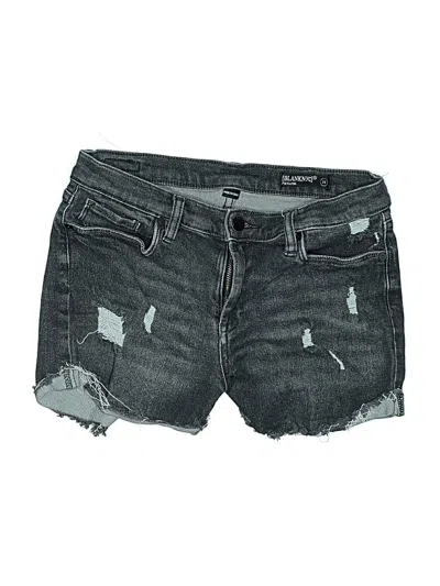 Pre-owned Blanknyc Blank Nyc Denim Shorts In Gray