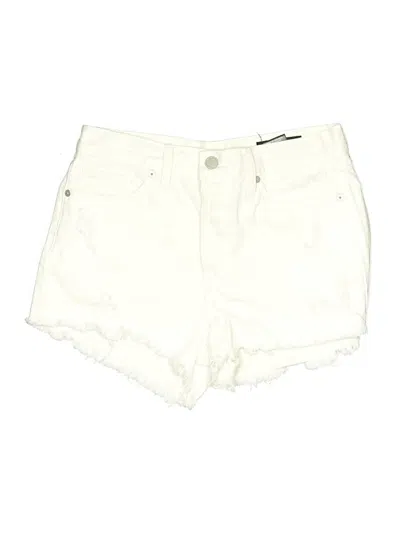 Pre-owned Blanknyc Blank Nyc Denim Shorts In Ivory