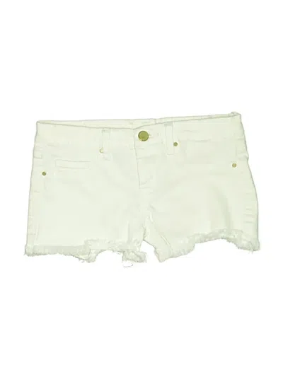 Pre-owned Blanknyc Kids' Blank Nyc Denim Shorts In White