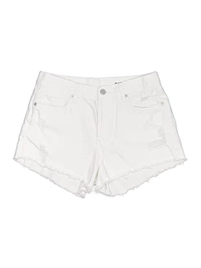 Pre-owned Blanknyc Blank Nyc Denim Shorts In White