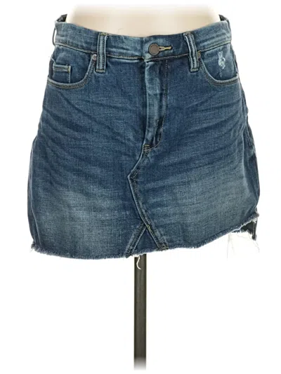 Pre-owned Blanknyc Blank Nyc Denim Skirt In Blue