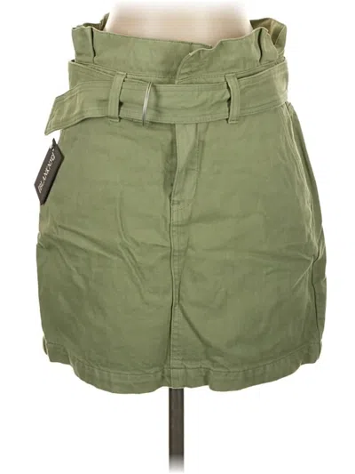 Blanknyc Blank Nyc Denim Skirt In Green