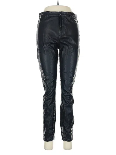 Pre-owned Blanknyc Blank Nyc Faux Leather Pants In Black