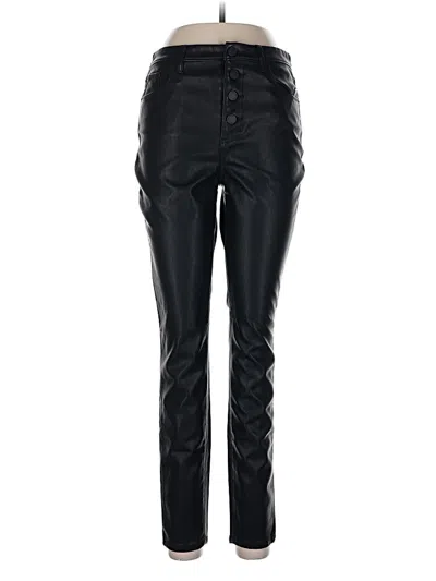 Pre-owned Blanknyc Blank Nyc Faux Leather Pants In Black