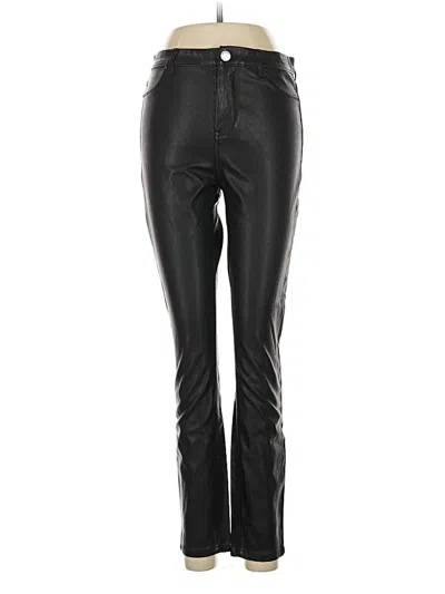 Pre-owned Blanknyc Blank Nyc Faux Leather Pants In Black