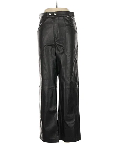 Pre-owned Blanknyc Blank Nyc Faux Leather Pants In Black