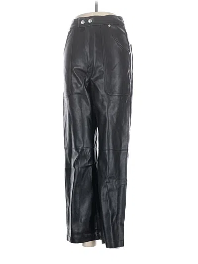 Pre-owned Blanknyc Blank Nyc Faux Leather Pants In Black